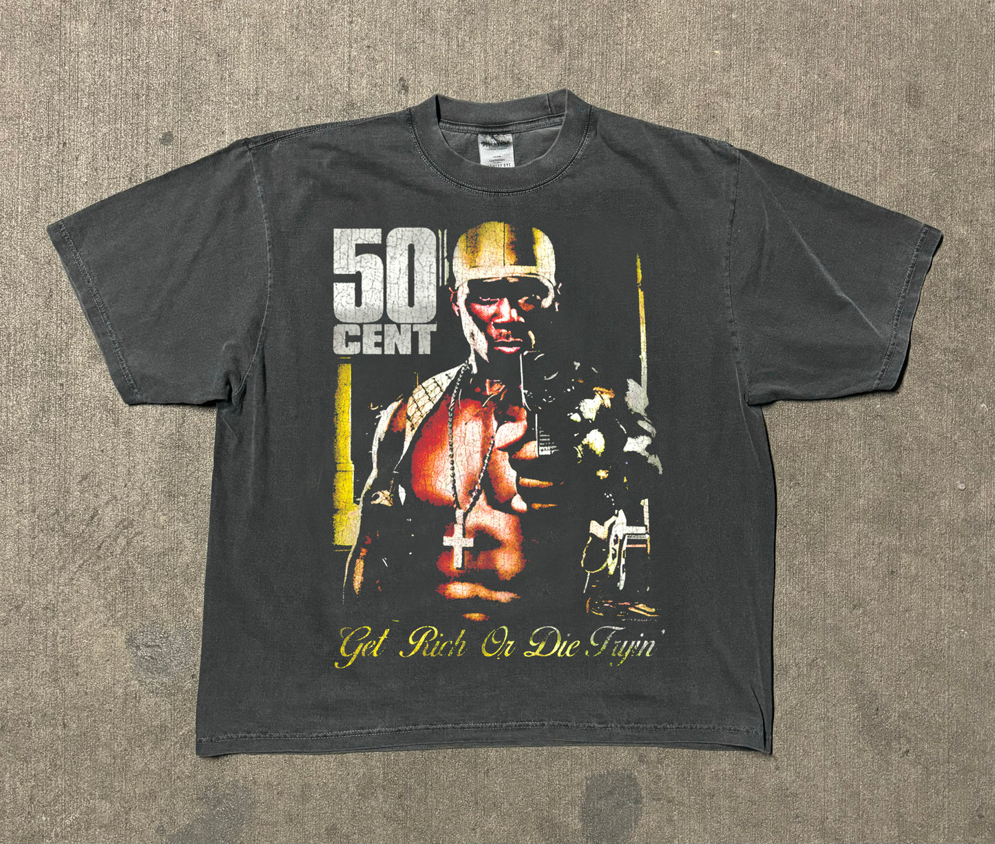 Vintage 2003 50 Cent Get Rich Or Die Trying Shirt