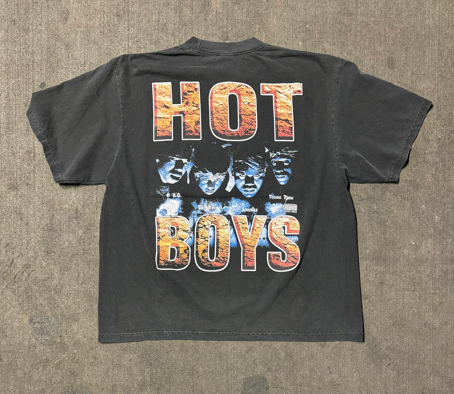 Vintage 1997 Hot Boys We On Fire shirt
