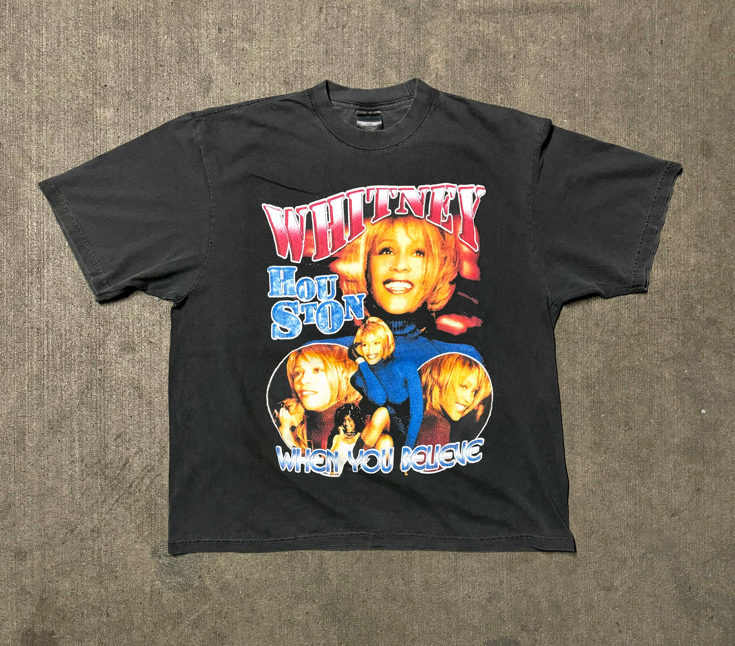 Vintage 1998 Whitney Houston My Love is Your Love shirt