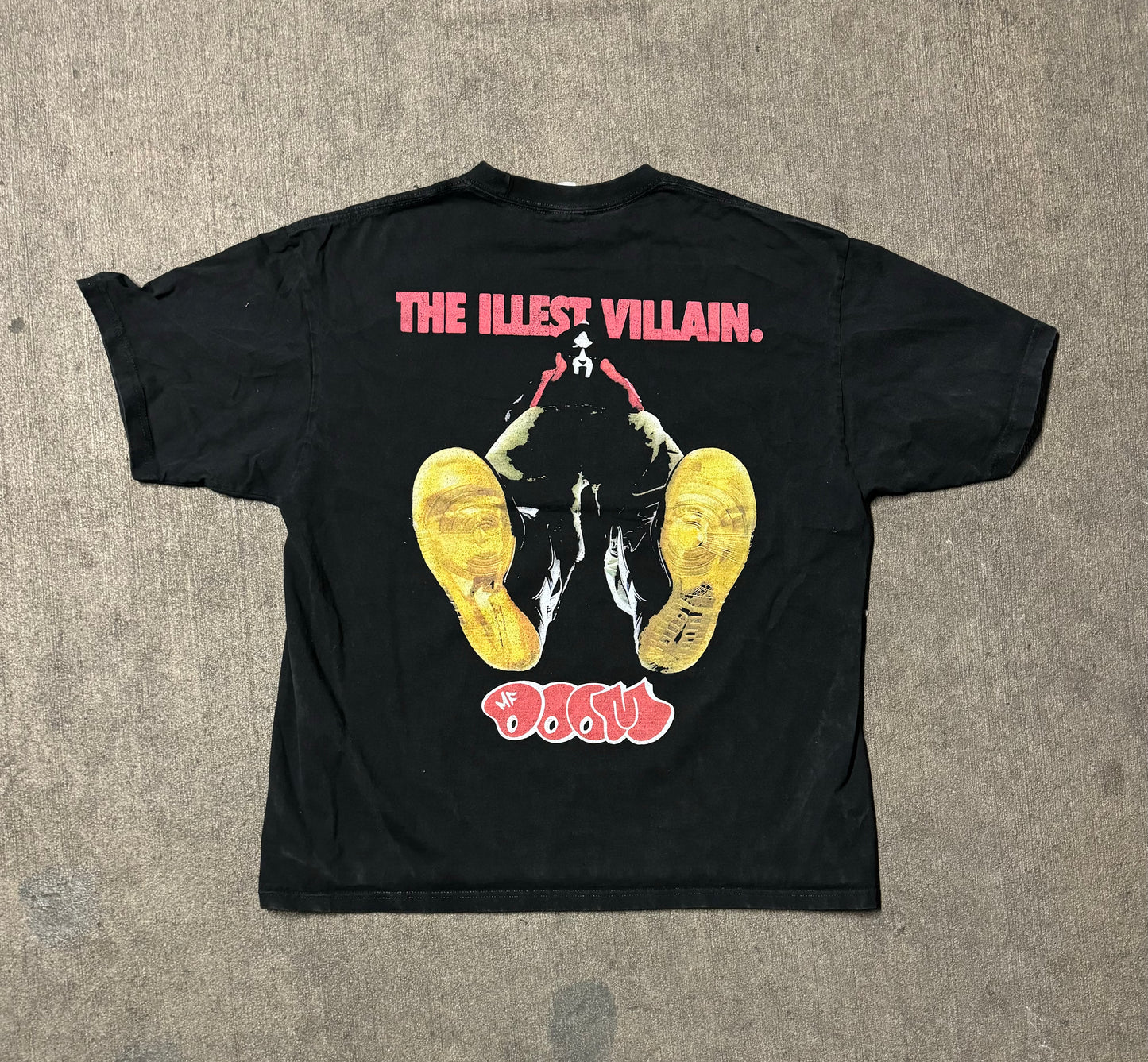 Vintage 2007 MF Doom The Illest Villain shirt