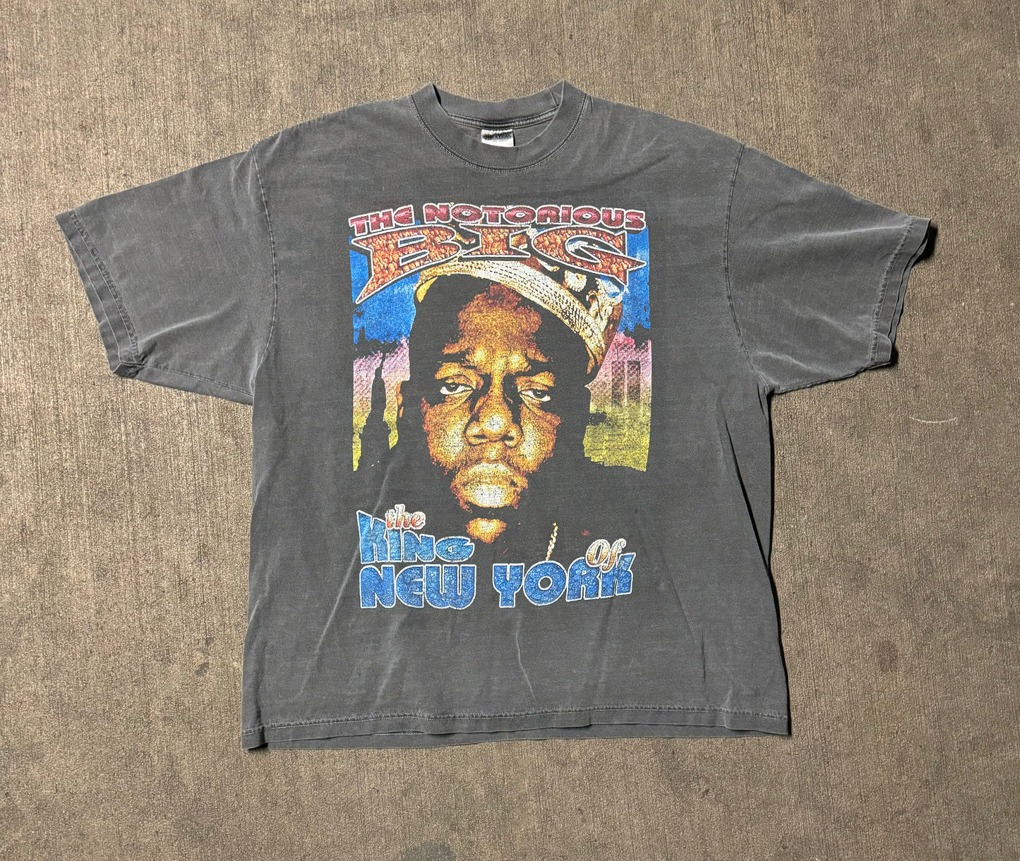 Vintage 1997 Notorious B.I.G. Ten Crack Commandments shirt