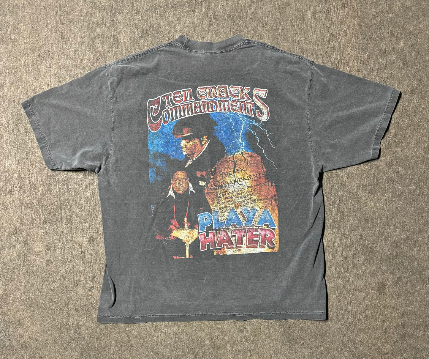 Vintage 1997 Notorious B.I.G. Ten Crack Commandments shirt