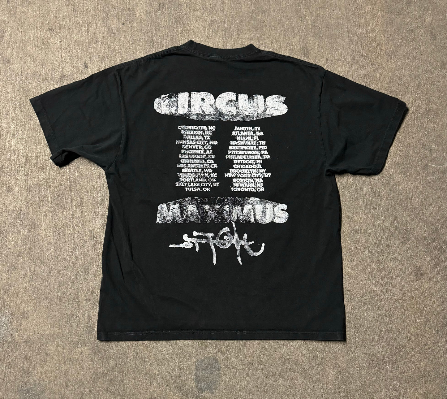 Vintage 2024 Travis Scott Circus Maximus shirt