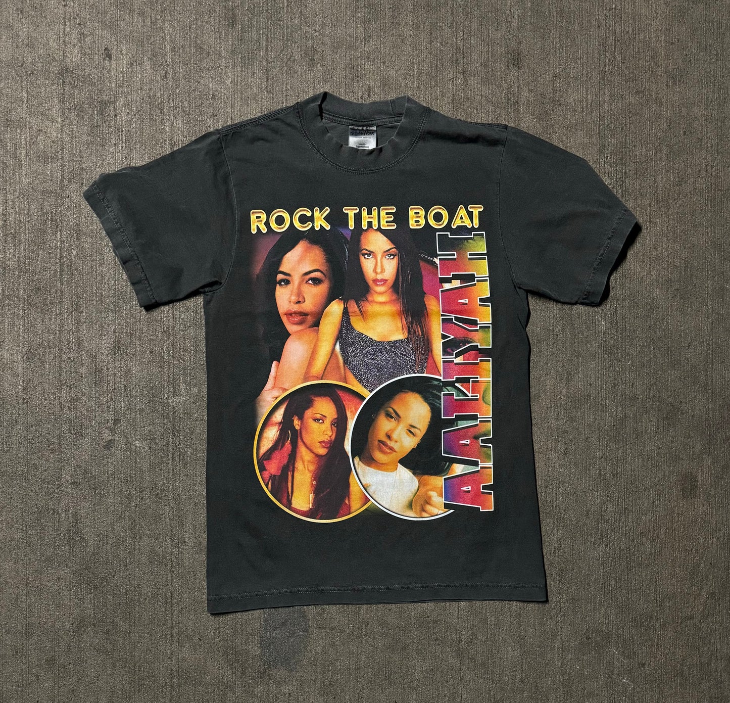 Vintage 2001 Aaliyah Rock the Boat shirt