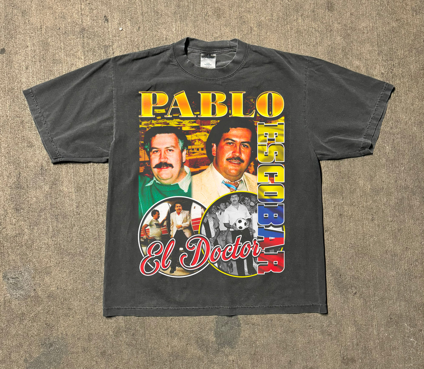 Vintage Pablo Escobar memorabilia tee