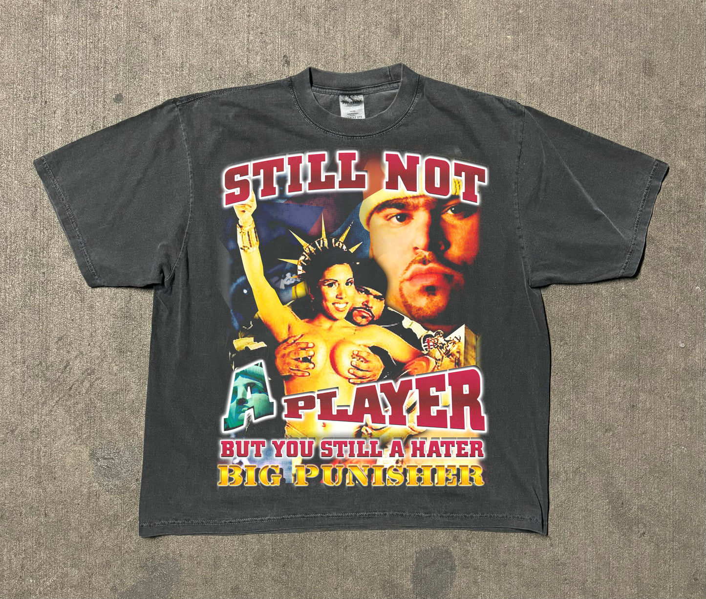 Vintage 1998 Big Pun Still Not A Player shirt