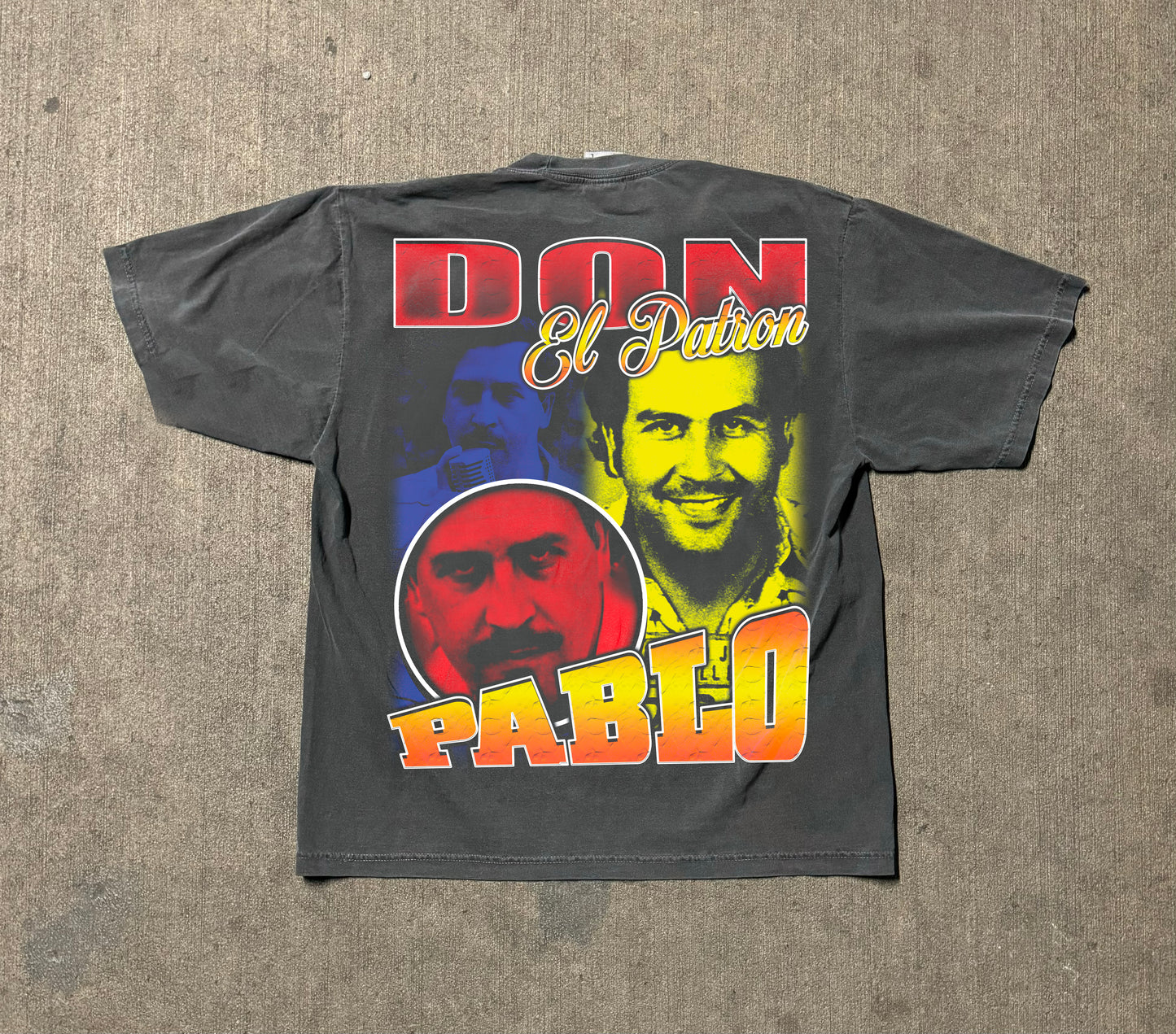 Vintage Pablo Escobar memorabilia tee