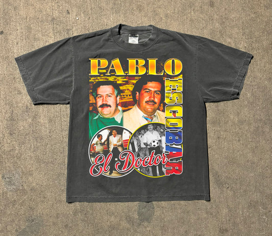 Vintage Pablo Escobar memorabilia tee