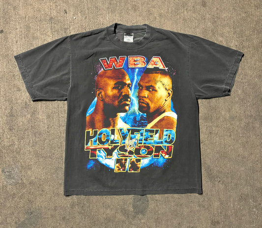 Vintage 1997 Tyson Holyfield 2 (II) Fight Shirt